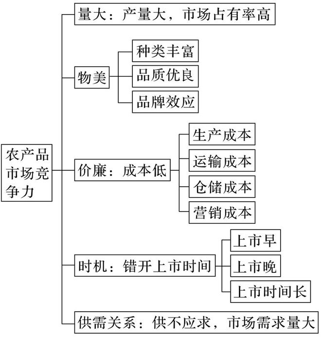 二轮微专题22 市场竞争力AG真人2025高考地理(图11)