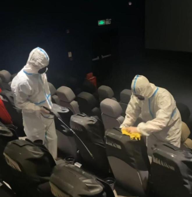 卵涉事影院：已请专业公司消杀座椅背套全部